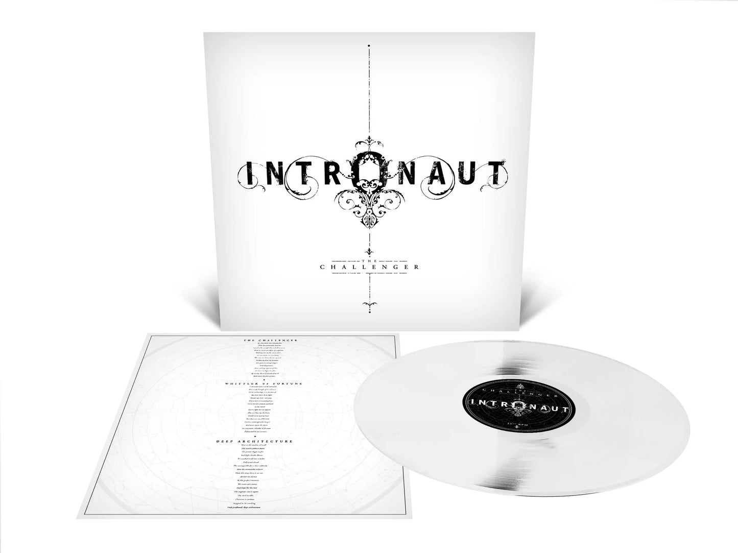 Intronaut - "The Challenger" (White)